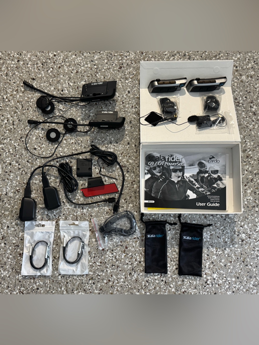 CARDO Scala Rider (G9) Buetooth Dual Powerset